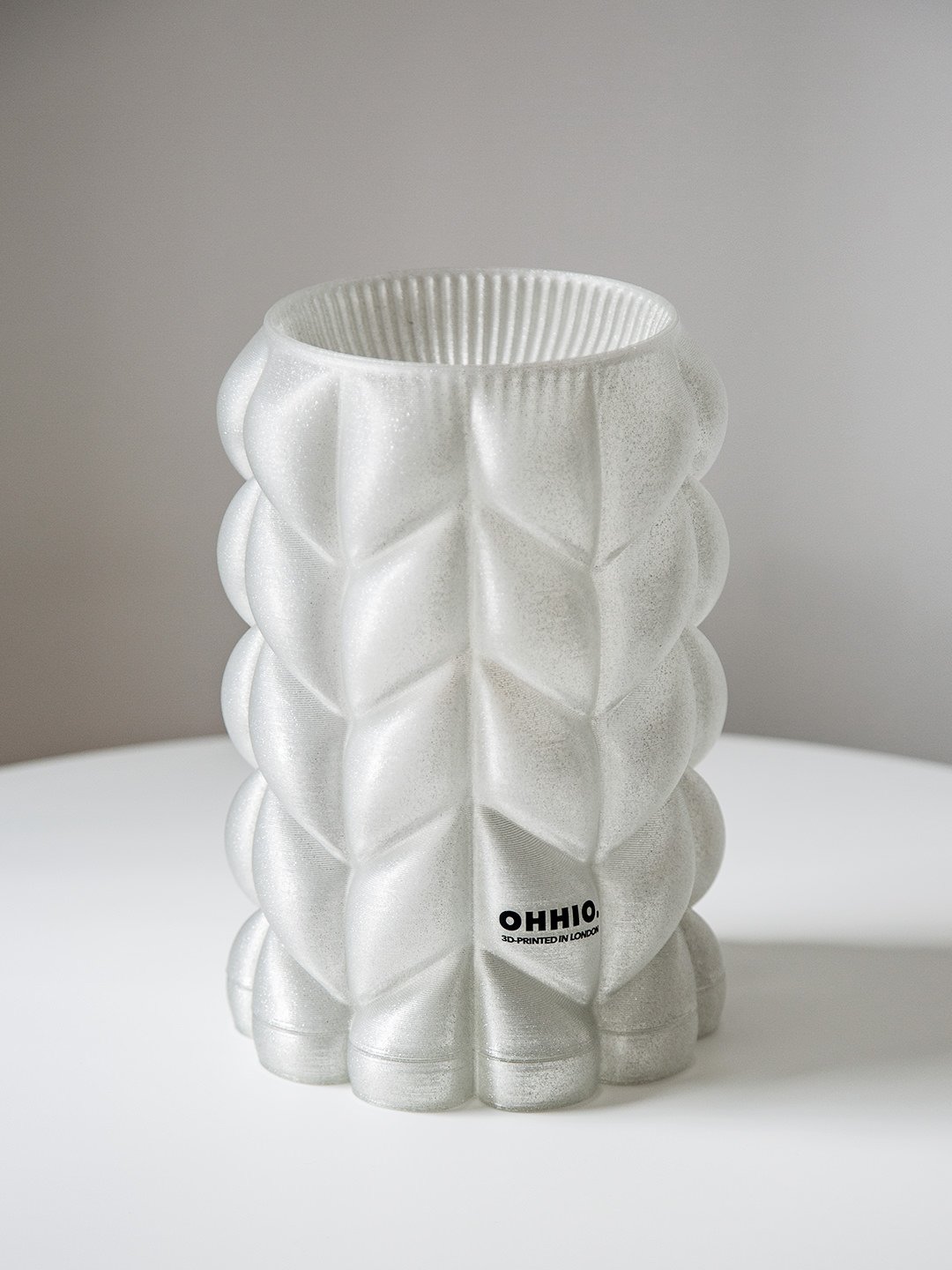 Super Chunky Knit Lamp White Vibes Ohhio